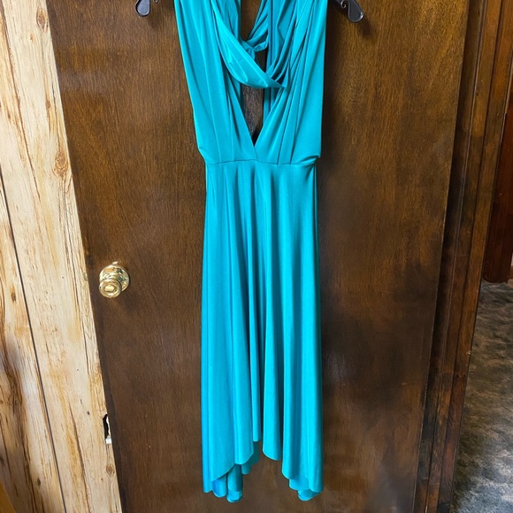 Infinity dress in greenish teal - Picture 6 of 7